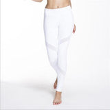 High Waist Mesh Yoga Pants