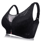 Lace Side Support Adjustable Anti-empited Gather Wireless Bras