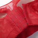 Lace Side Support Adjustable Anti-empited Gather Wireless Bras