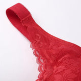 Lace Side Support Adjustable Anti-empited Gather Wireless Bras