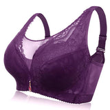 Lace Side Support Adjustable Anti-empited Gather Wireless Bras